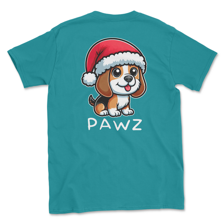 Beagle Christmas (Adult Short Sleeve T-Shirt)