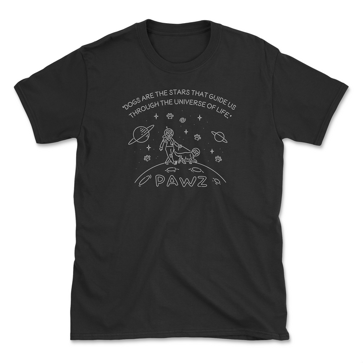 Moon Walks Front Print (Adult Short Sleeve T-Shirt)