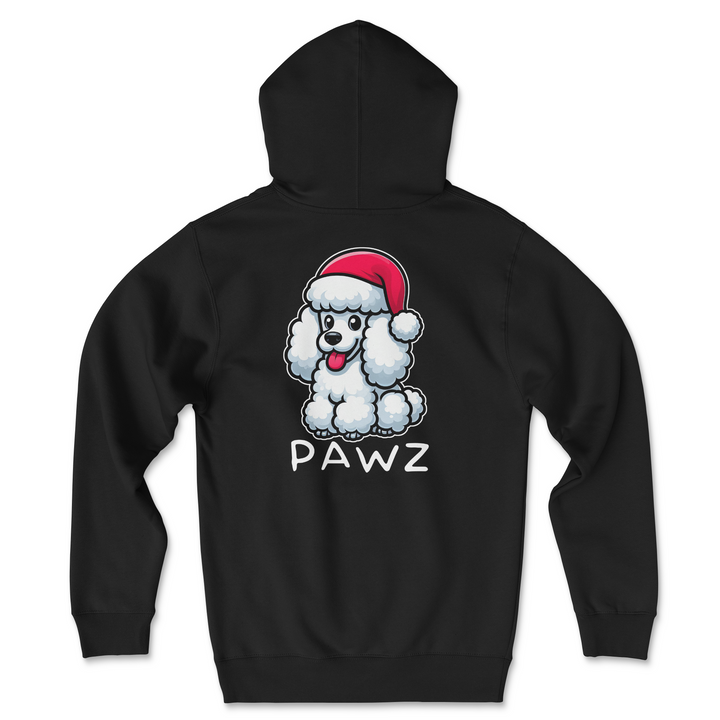 Poodle Christmas (Adult Hoodie)