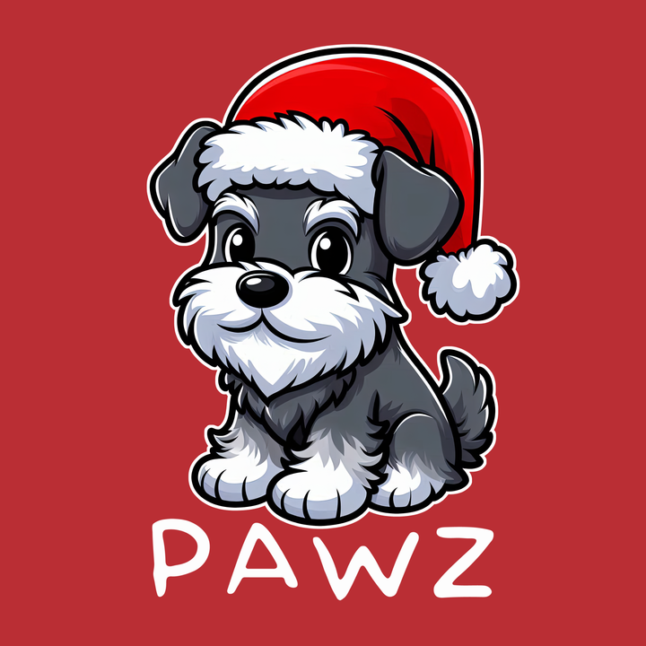 Schnauzer Christmas (Adult Hoodie)